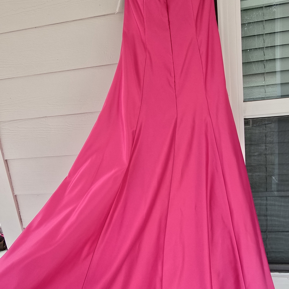 Jessica McClintock Pink Prom Dress - Picture 2 of 6